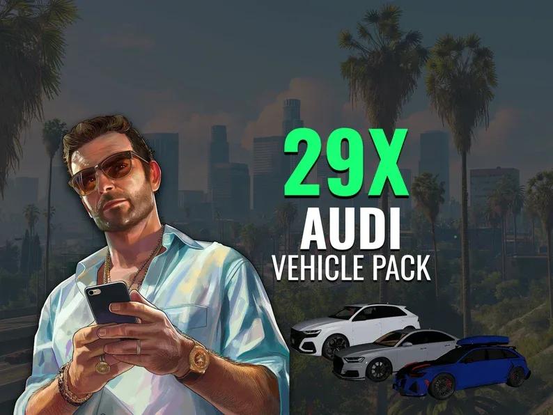 FiveM Audi 29X Vehicle Pack [Debranded]