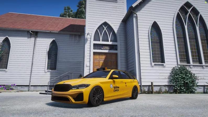 FiveM 5X Vanilla Taxi Vehicle Pack | Lore Friendly