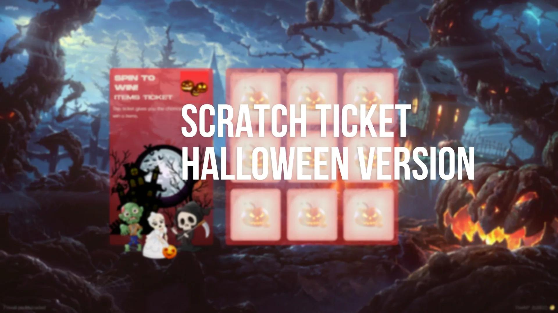 FiveM Halloween Scratch Ticket