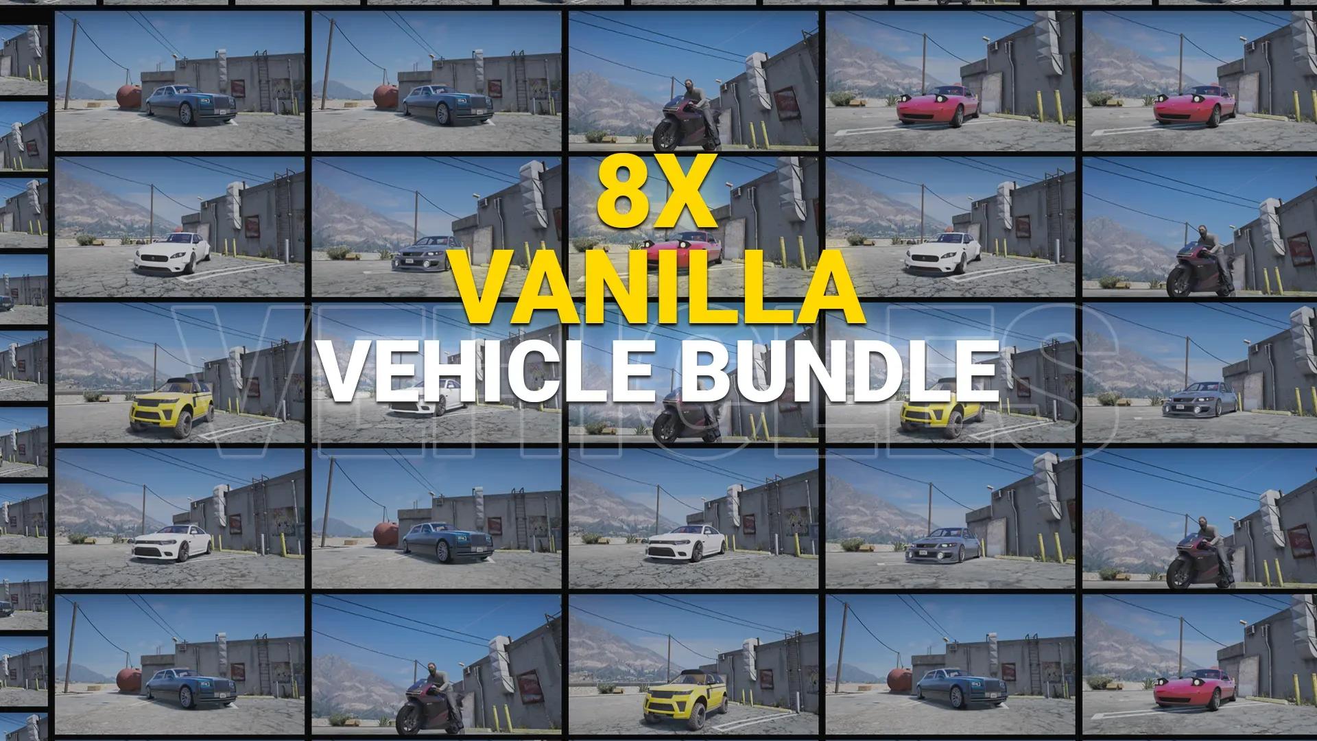 FiveM 8X Lore-Friendly Vehicle Bundle