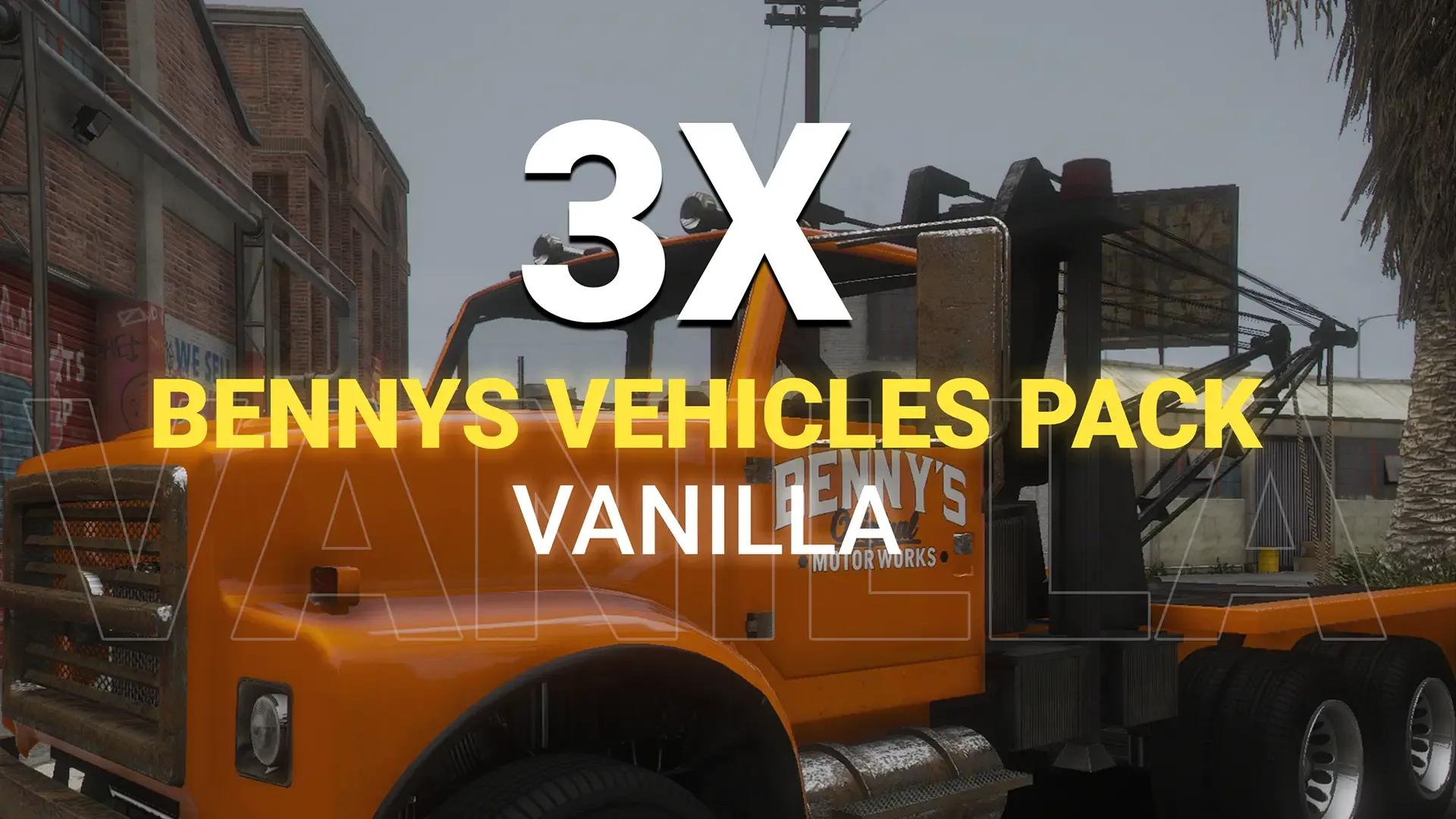 FiveM Benny's Mechanics Tow Vanilla Pack