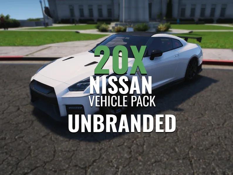 Unbranded Nissan Vehicle Pack - 20x