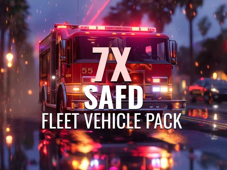 SAFD 7X Vehicle Pack [Lore-Friendly]
