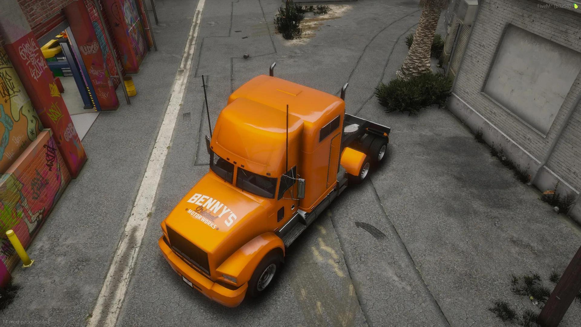 FiveM Benny's Mechanics Tow Vanilla Pack