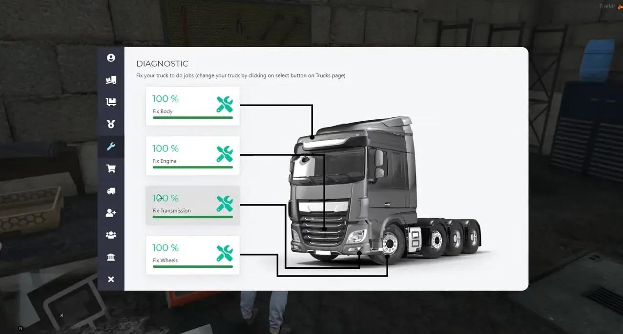 Frozen Trucker Simulator