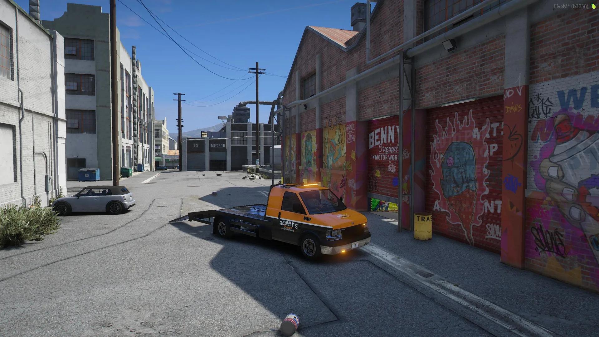 FiveM Benny's Mechanics Tow Vanilla Pack