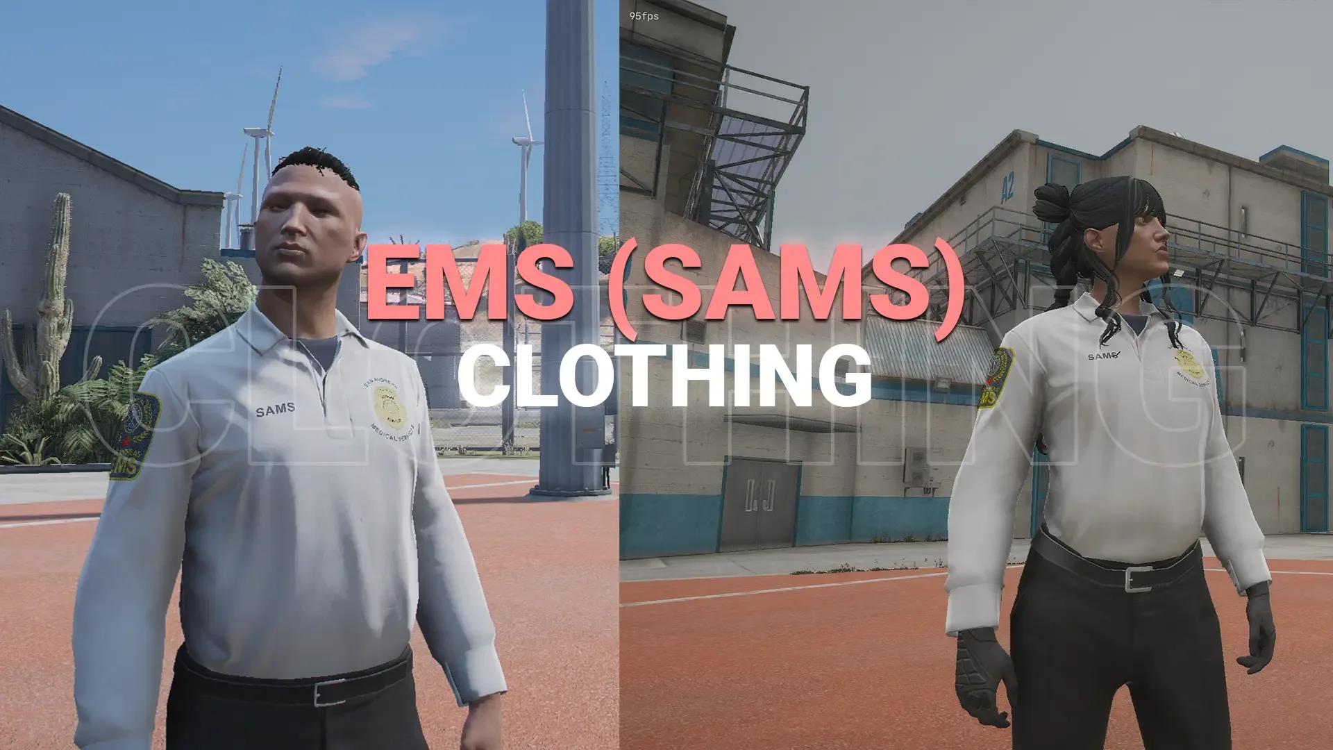 FiveM SAMS EMS EUP Pack | Male & Female Medical Clothing