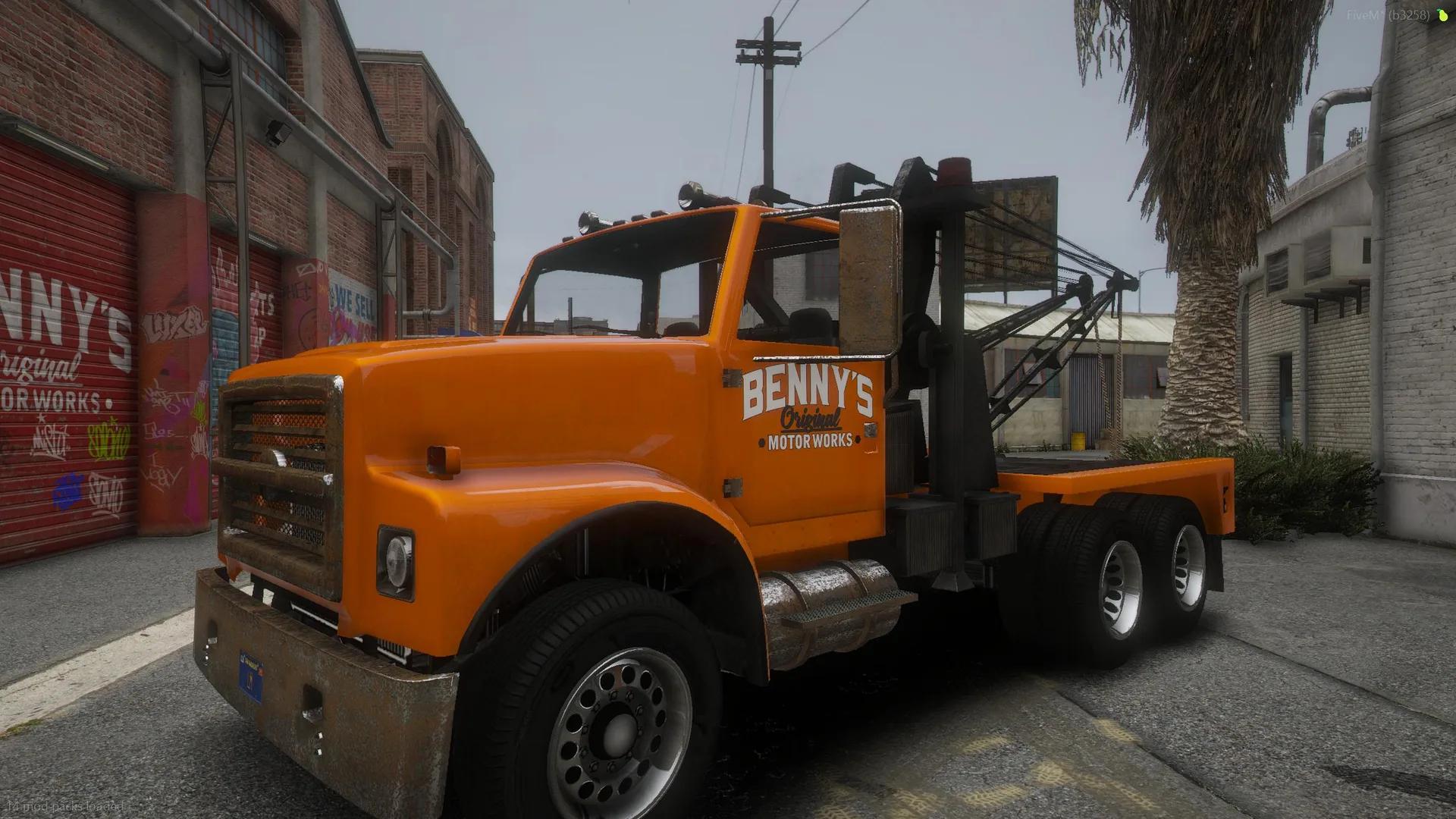 FiveM Benny's Mechanics Tow Vanilla Pack