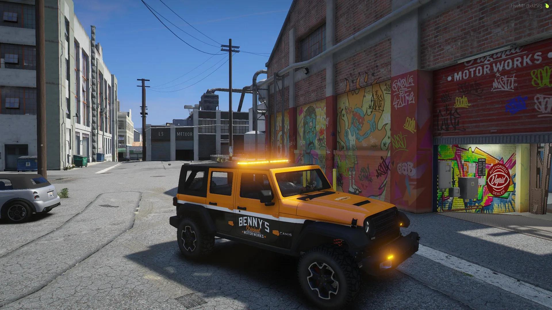 FiveM Benny's Mechanics Tow Vanilla Pack