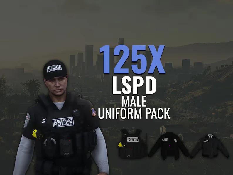 FiveM Male 125X Police EUP Pack