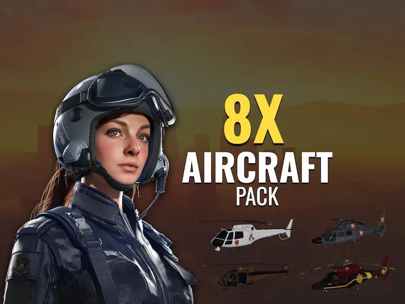 FiveM Aircraft 8X Heli Pack