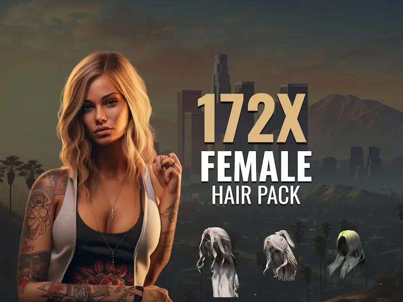 FiveM Female 172X Hair EUP Pack