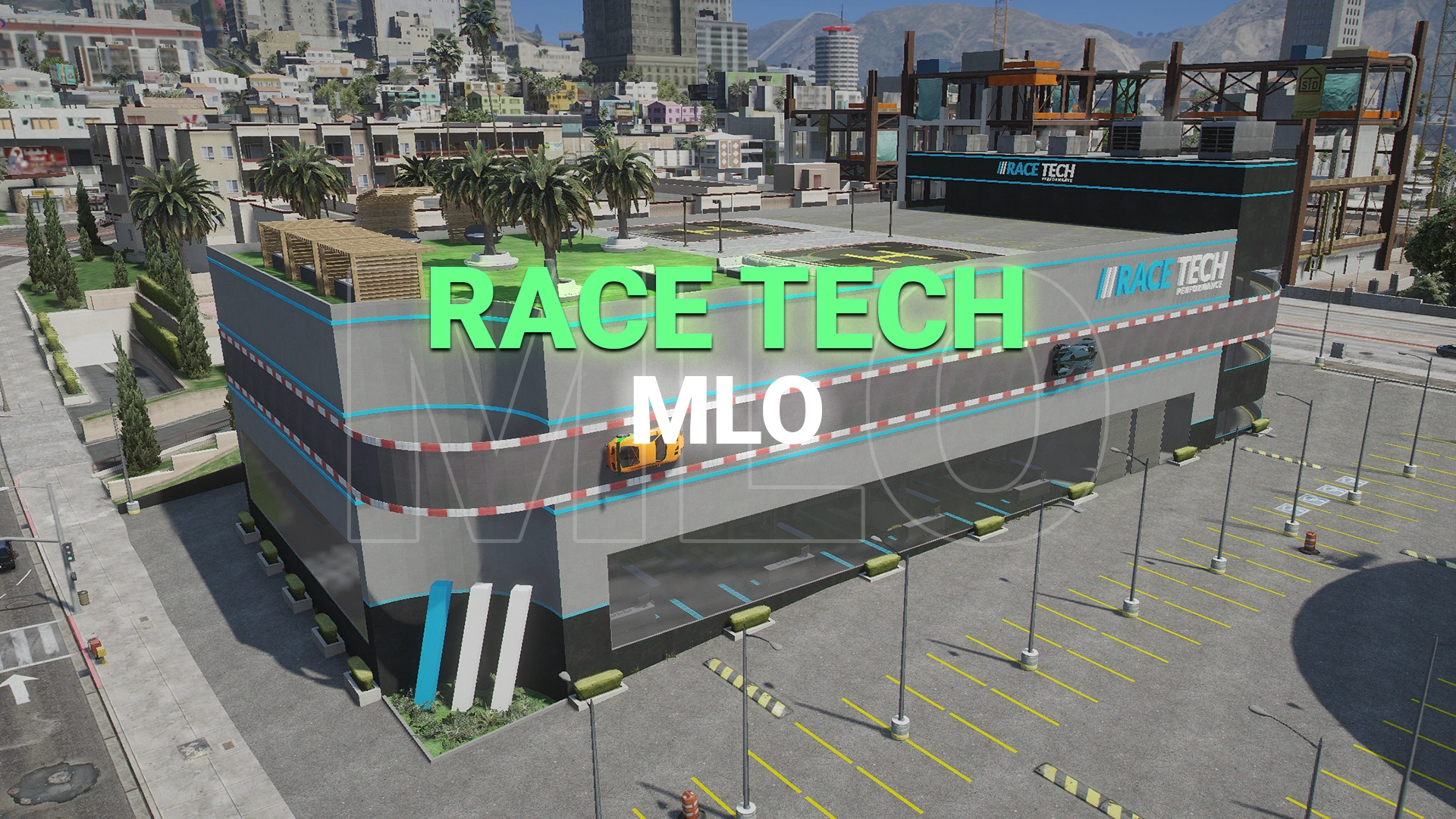 FiveM Race Tech Mechanic MLO  - Main View