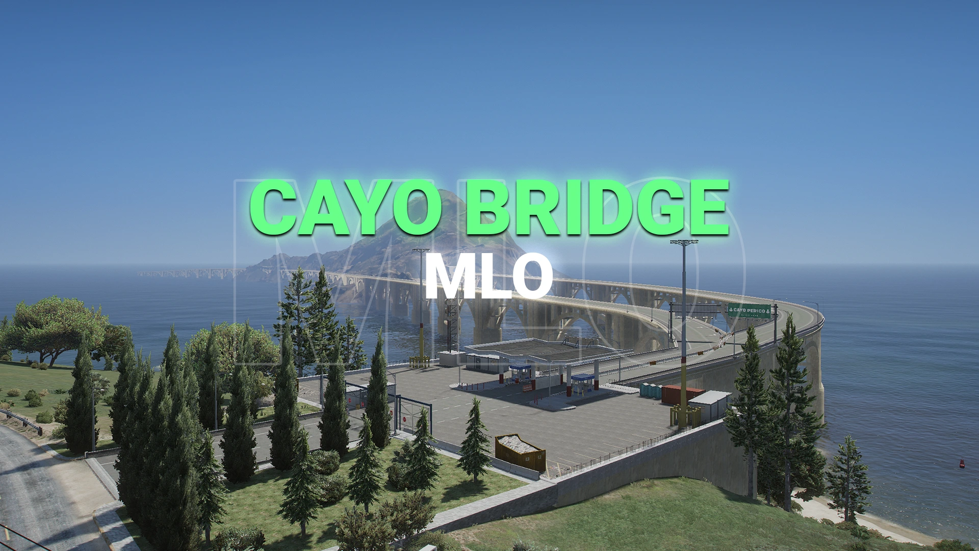FiveM Cayo Bridge | Tunnels | Minimap included - Main View