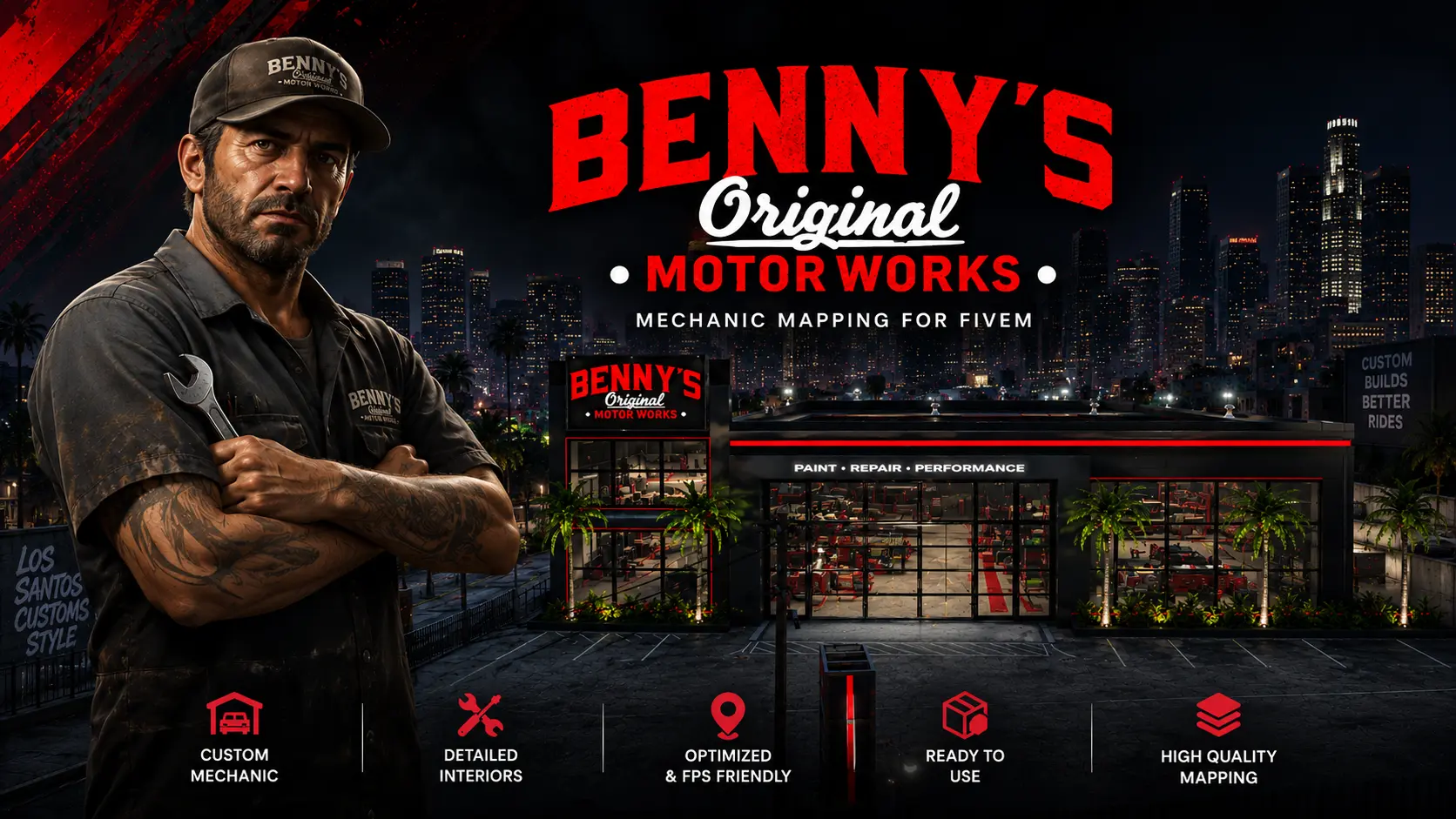 FiveM Benny's Motorworks MLO
