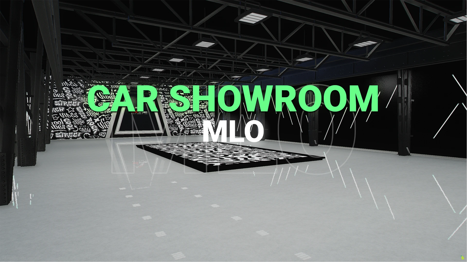 FiveM Los Santos Car Showroom  - Main View