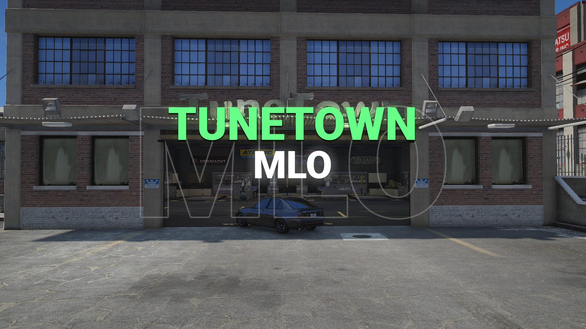 FiveM TuneTown Mechanic MLO | Los Santos - Main View